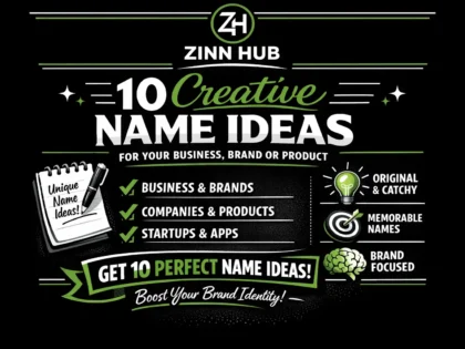 Think Of 10 Engaging Name Ideas For Your Business