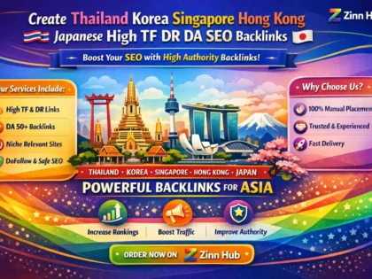 Create Thailand Korea Singapore Hong Kong Japanese High Tf Dr Da Seo Backlinks