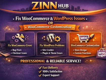 fix woocommerce issues