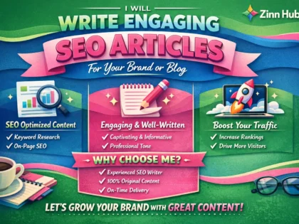 write engaging SEO articles for your brand or blog