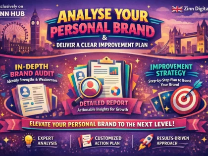 Analyse Your Personal Brand And Deliver A Clear Improvement Plan