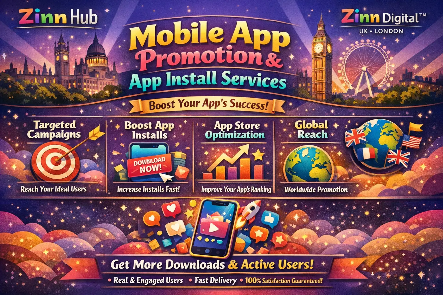 Mobile App Promotion And App Install Services By Zinn Digital ™ 1 Mobile App Promotion And App Install Services By Zinn Digital ™