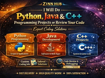 Do Python, Java And Cpp Programming Projects Or Review Code 2 Do Python