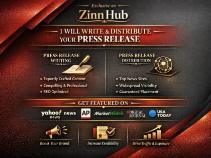 do press release writing and press release distribution