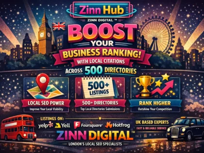 Boost your business ranking with local citations across 500 directories