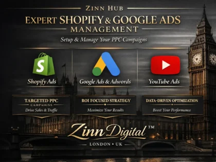 setup and manage shopify google ads adwords ppc campaigns and youtube ads