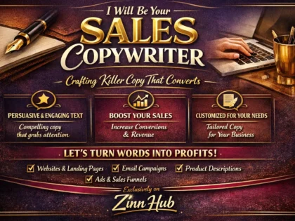 be your sales copywriter