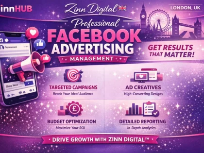 Professional Facebook Advertising Management Services - Zinn Digital ™