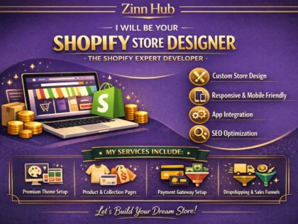 be your shopify store designer