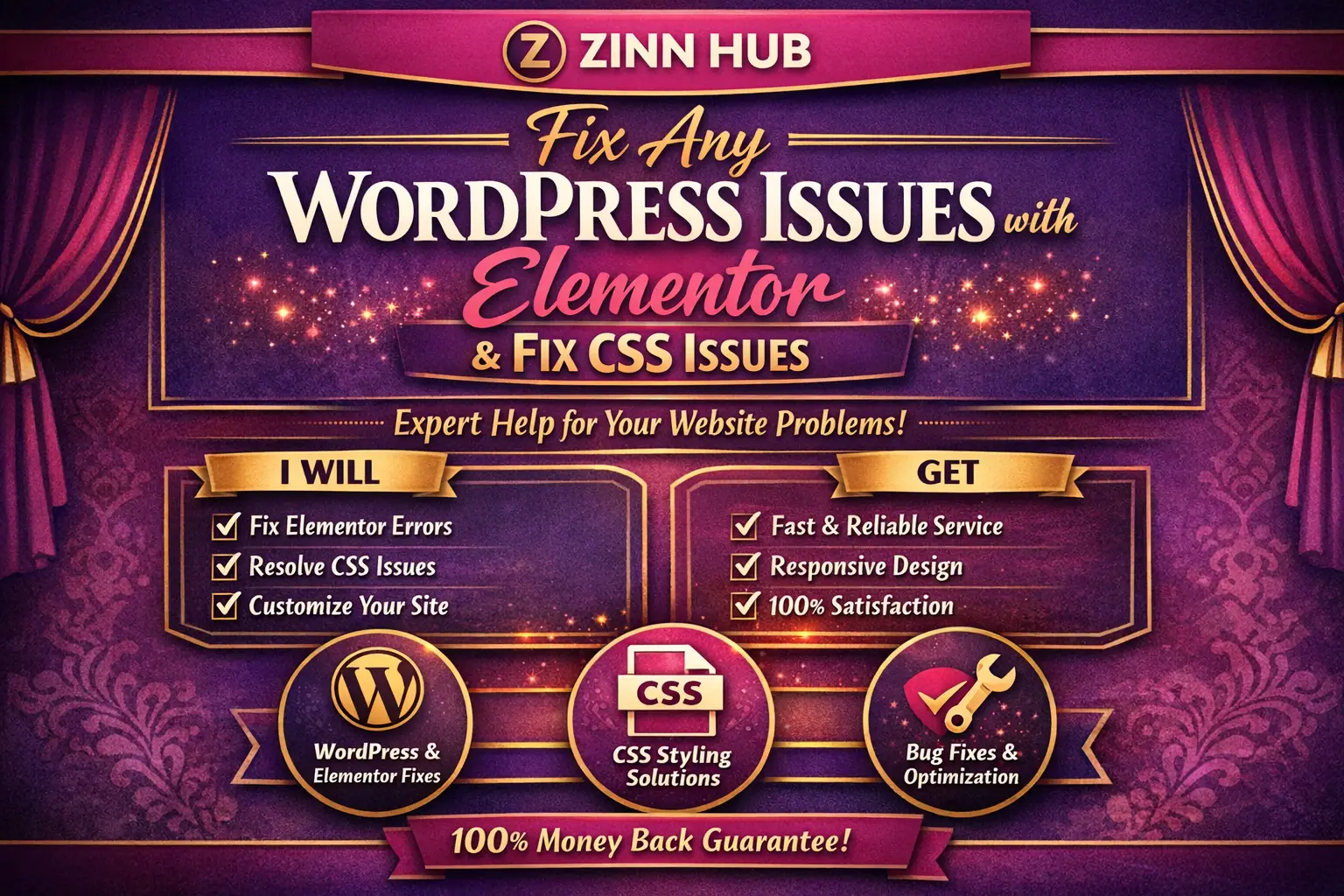 Fix Any Wordpress Issues With Elementor And Fix Css Issues 1 Fix Any Wordpress Issues With Elementor And Fix Css Issues