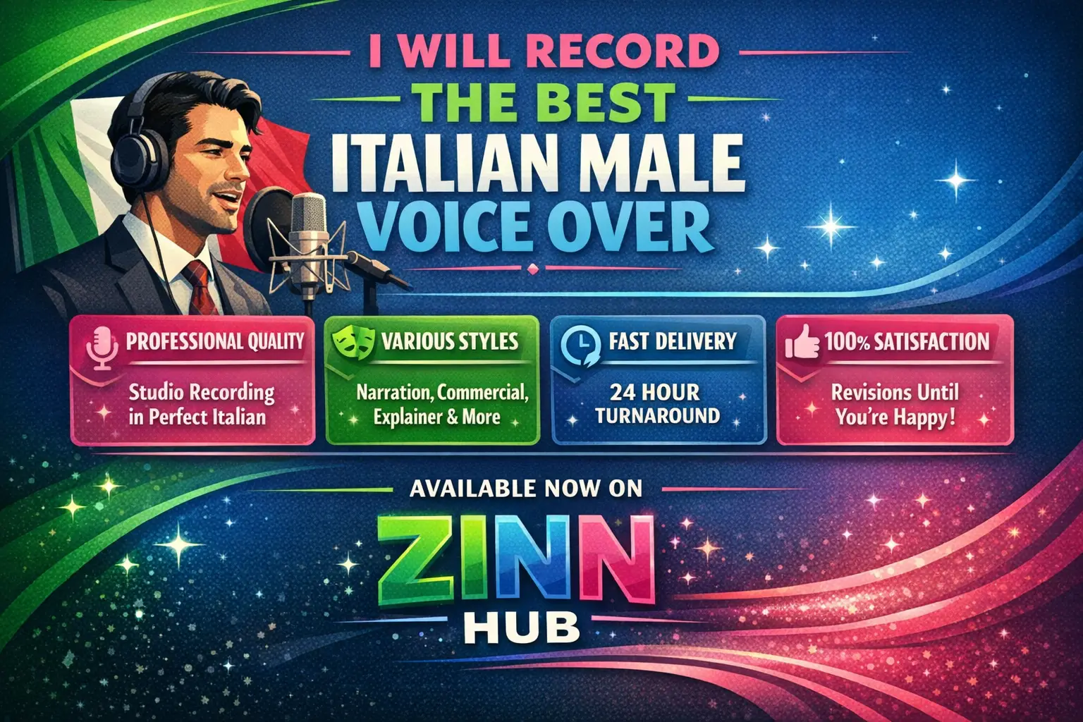 Record The Best Italian Male Voice Over 1 Record The Best Italian Male Voice Over