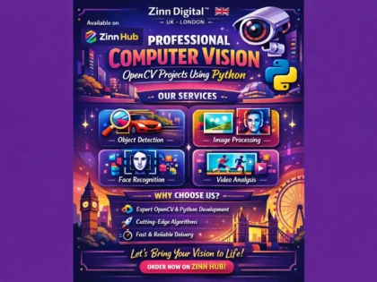Professional Computer Vision Opencv Projects Using Python Development