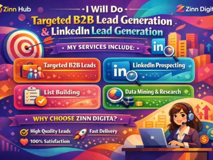 do targeted b2b lead generation and linkedin lead generation