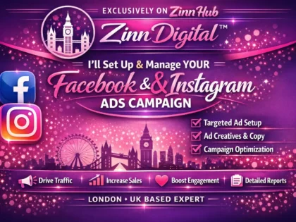 I'll expertly set up and manage your Facebook