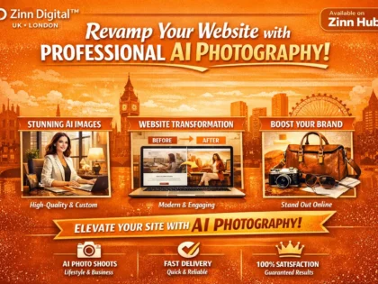 revamp your website with professional ai photography