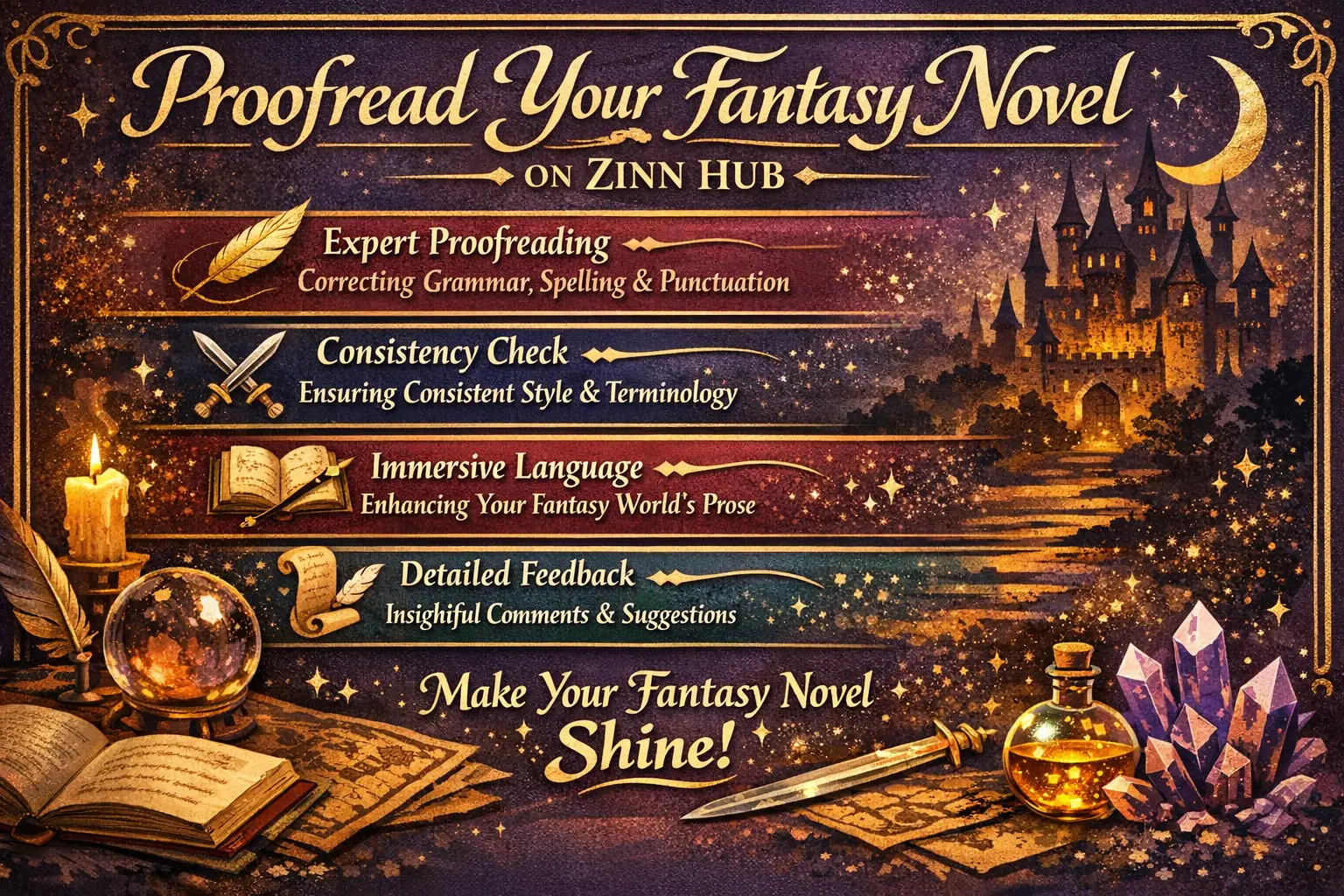 Proofread Your Fantasy Novel 1 Proofread Your Fantasy Novel