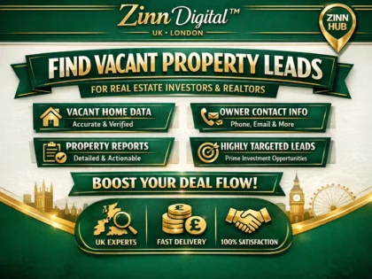 find vacant property leads for real estate investors and realtors