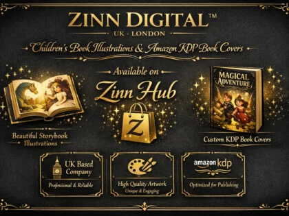 draw children story book illustration amazon kdp book cover