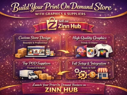 build your print on demand store with graphics and suppliers