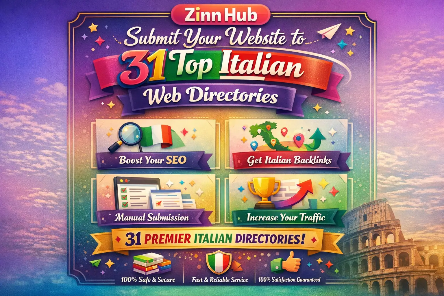 Submit Your Website To 31 Top Italian Web Directories 1 Submit Your Website To 31 Top Italian Web Directories