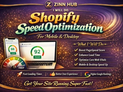 do shopify speed optimization for mobile and desktop in pagespeed insights