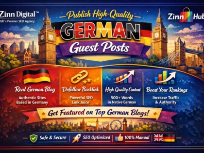Publish high-quality German guest post on real blog with dofollow backlinks