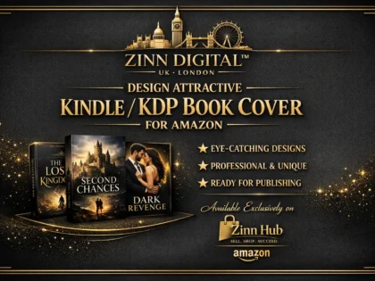 Design Attractive Kindle Ebook Cover Or Kdp Book Cover For Amazon