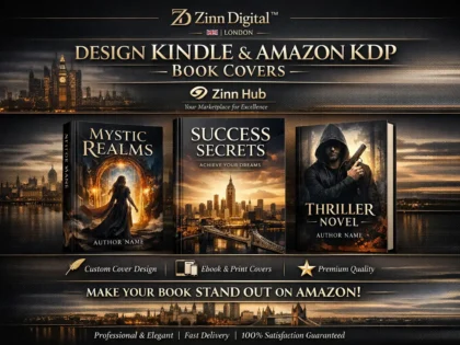 design kindle cover and amazon KDP book cover