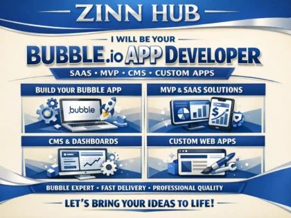 be your bubble io app developer for bubble saas