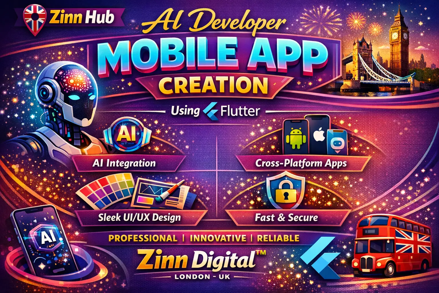 Ai Developer &Amp; Mobile App Creation Using Flutter - Zinn Digital ™ 1 Ai Developer &Amp; Mobile App Creation Using Flutter - Zinn Digital ™