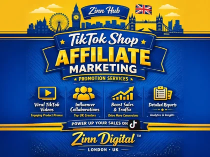Create Tiktok Shop &Amp;Amp; Affiliate Marketing Promotion Services