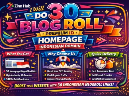 do 30 blog roll premium id homepage indonesian domain