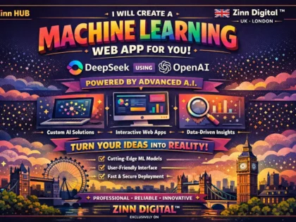 Create a machine learning web app using DeepSeek or OpenAI for you