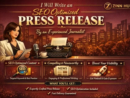 Write An Seo Optimized Press Release Experienced Journalist