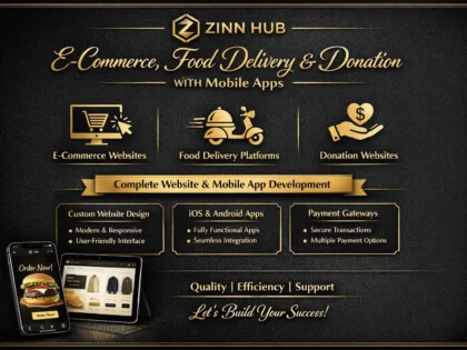 Develop Ecommerce, Food Delivery And Donation Website With Mobile Apps 2 Develop Ecommerce