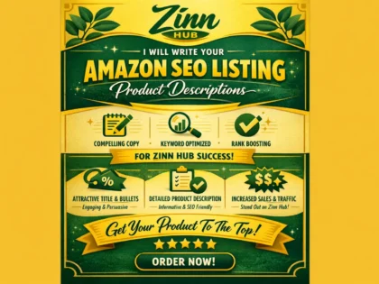 Write Your Amazon Seo Product Description Or Listing