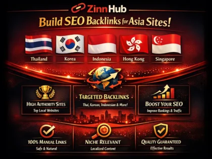 build SEO backlink for thailand