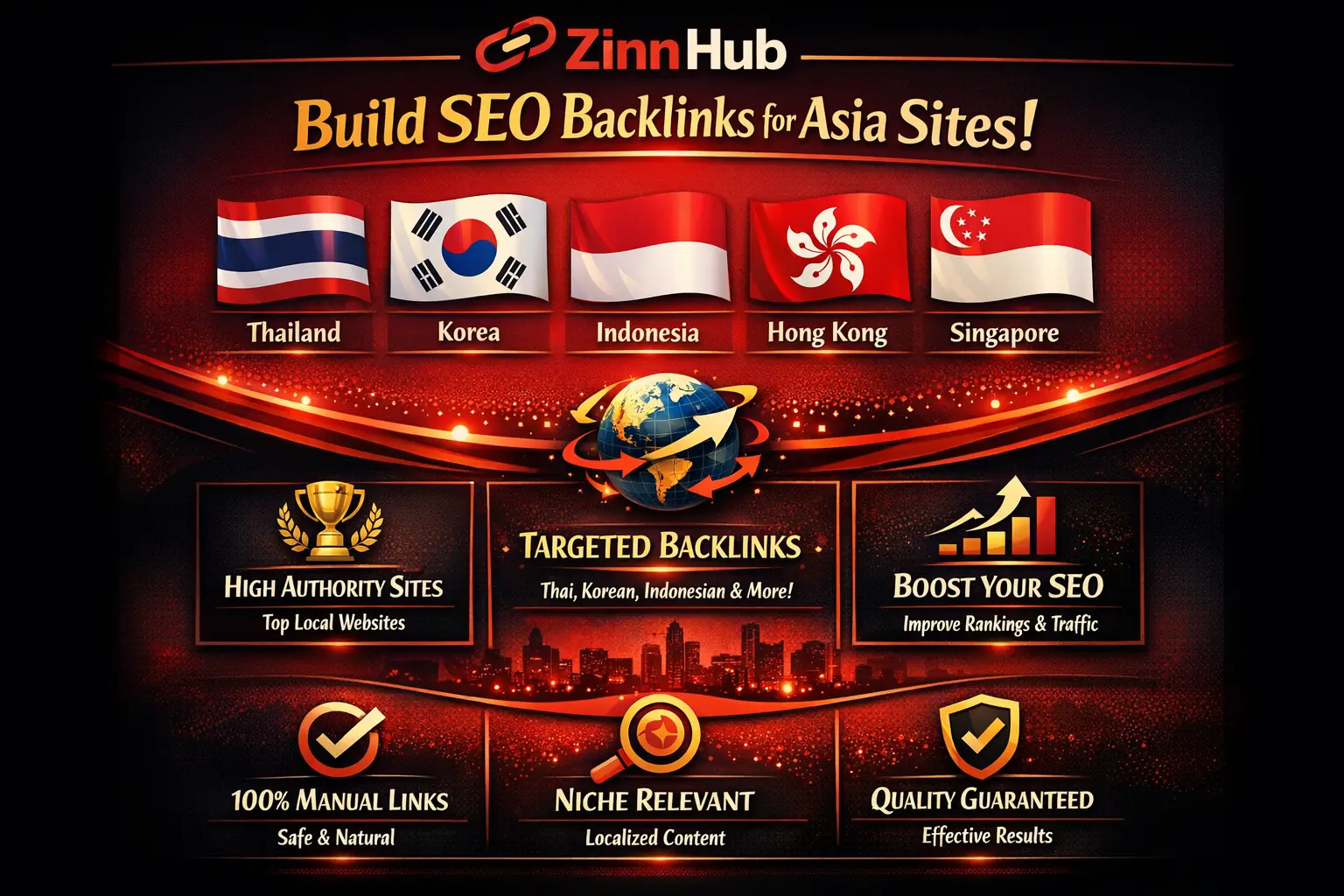 Build Seo Backlink For Thailand, Korea, Indonesia, Hong Kong, Singapore Sites 1 Build Seo Backlink For Thailand