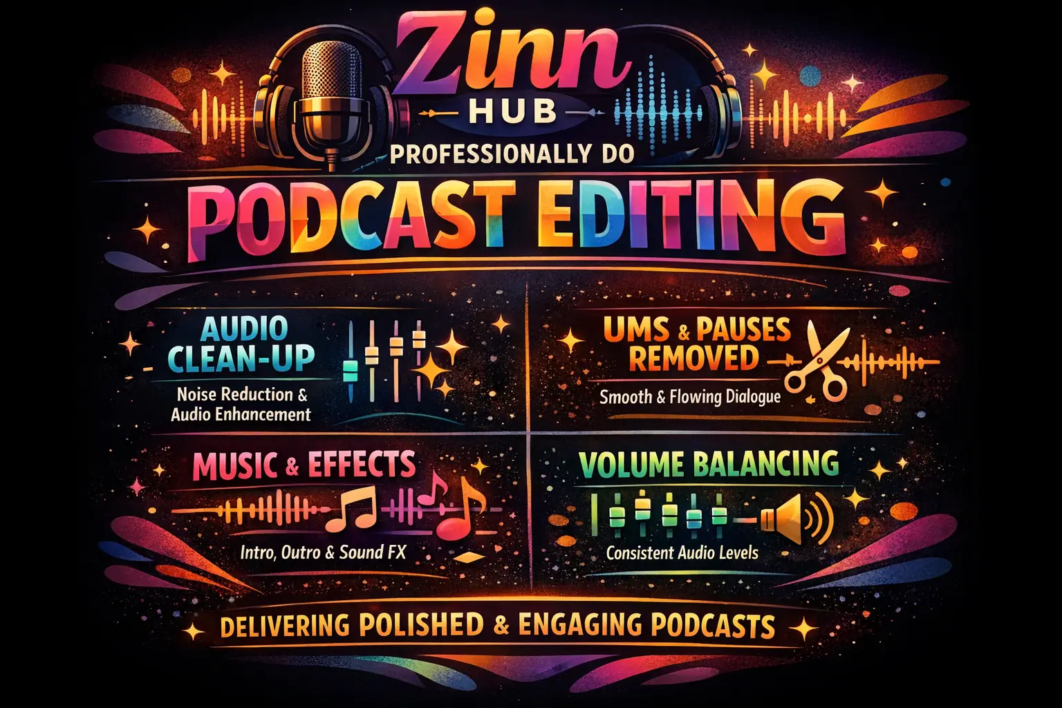 Professionally Do Podcast Editing 1 Professionally Do Podcast Editing