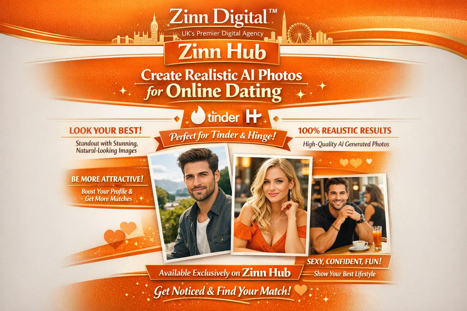 Create Realistic Ai Images For Online Dating, Tinder, Hinge 1 Create Realistic Ai Images For Online Dating