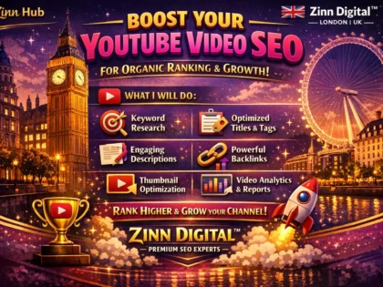 do youtube video SEO for organic ranking with growth