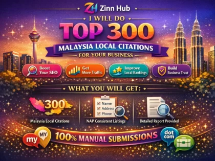 Do Top 300 Malaysia Local Citations For Your Business