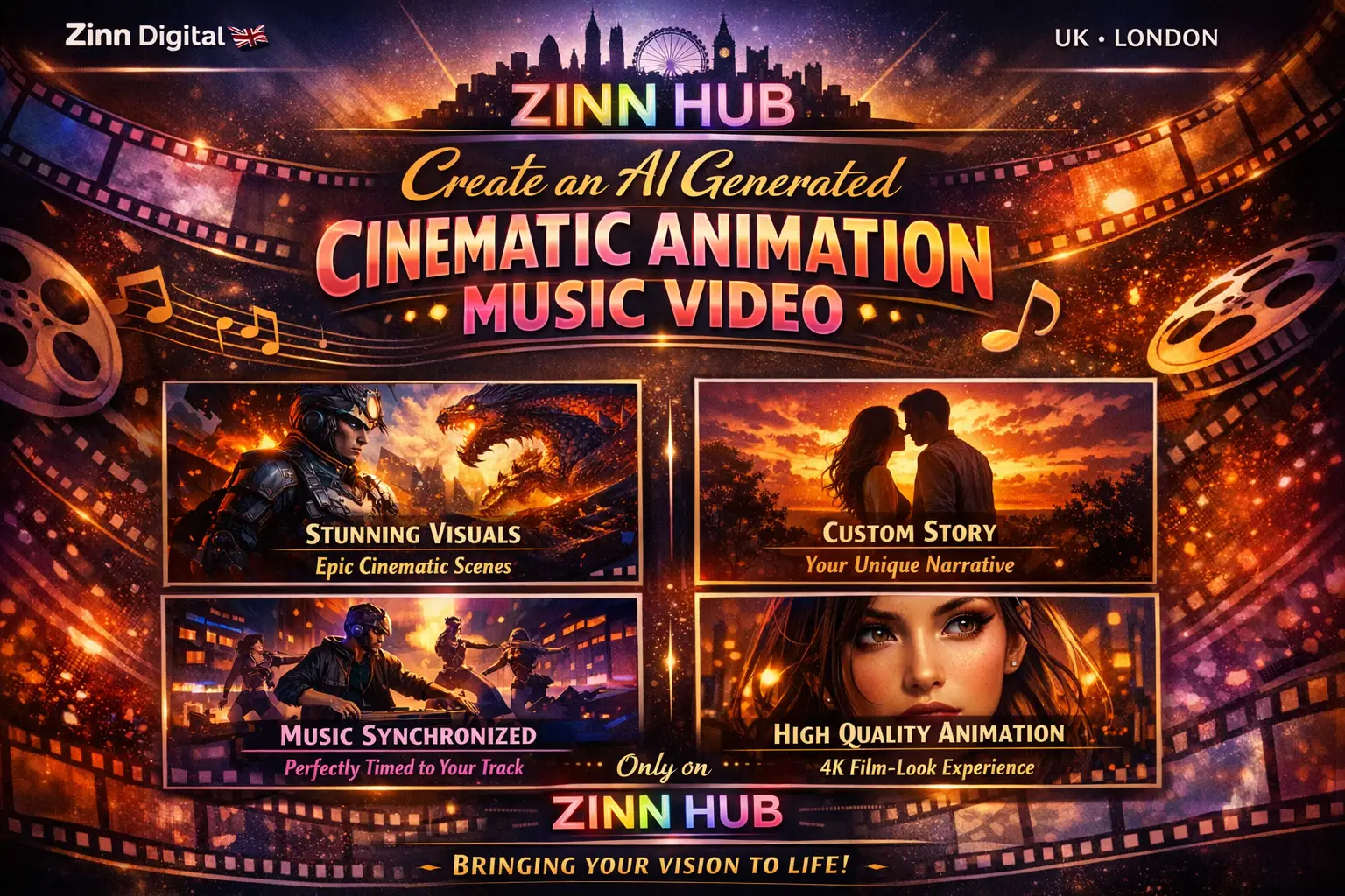 Create An Ai Generated Cinematic Animation Music Video 1 Create An Ai Generated Cinematic Animation Music Video