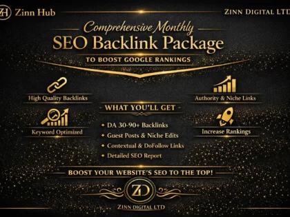 Comprehensive Monthly Seo Backlink Package To Boost Google Rankings
