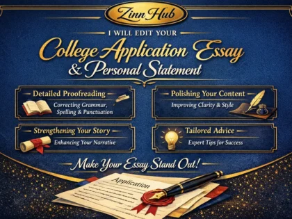 edit your college application essay or personal statement