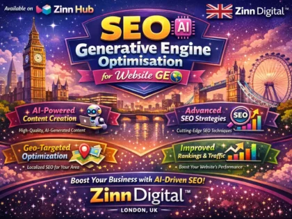 SEO AI Generative Engine Optimisation for Website GEO by Zinn Digital ™