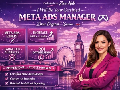 Be Your Certified Meta Ads Manager - Zinn Digital ™ London