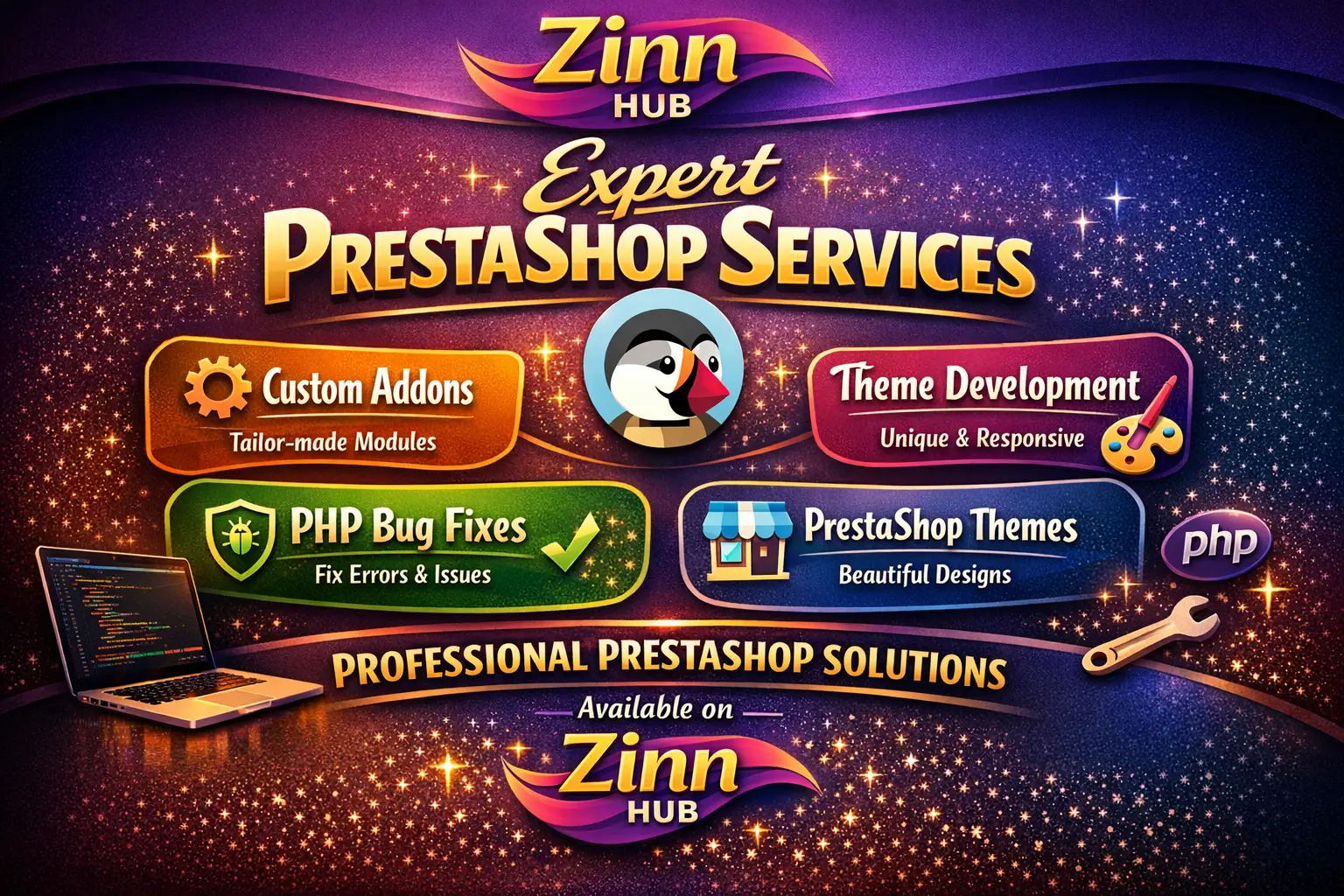 Create Prestashop Addon,Modules,Themes And Bug Fix In Php 1 Create Prestashop Addon