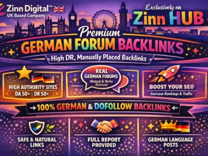 Place premium manual German forum backlinks with high DR