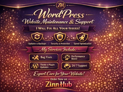 provide wordpress website maintenance